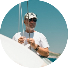 Stefan - Professionele schipper voor privé bootcharters op Ibiza en Formentera